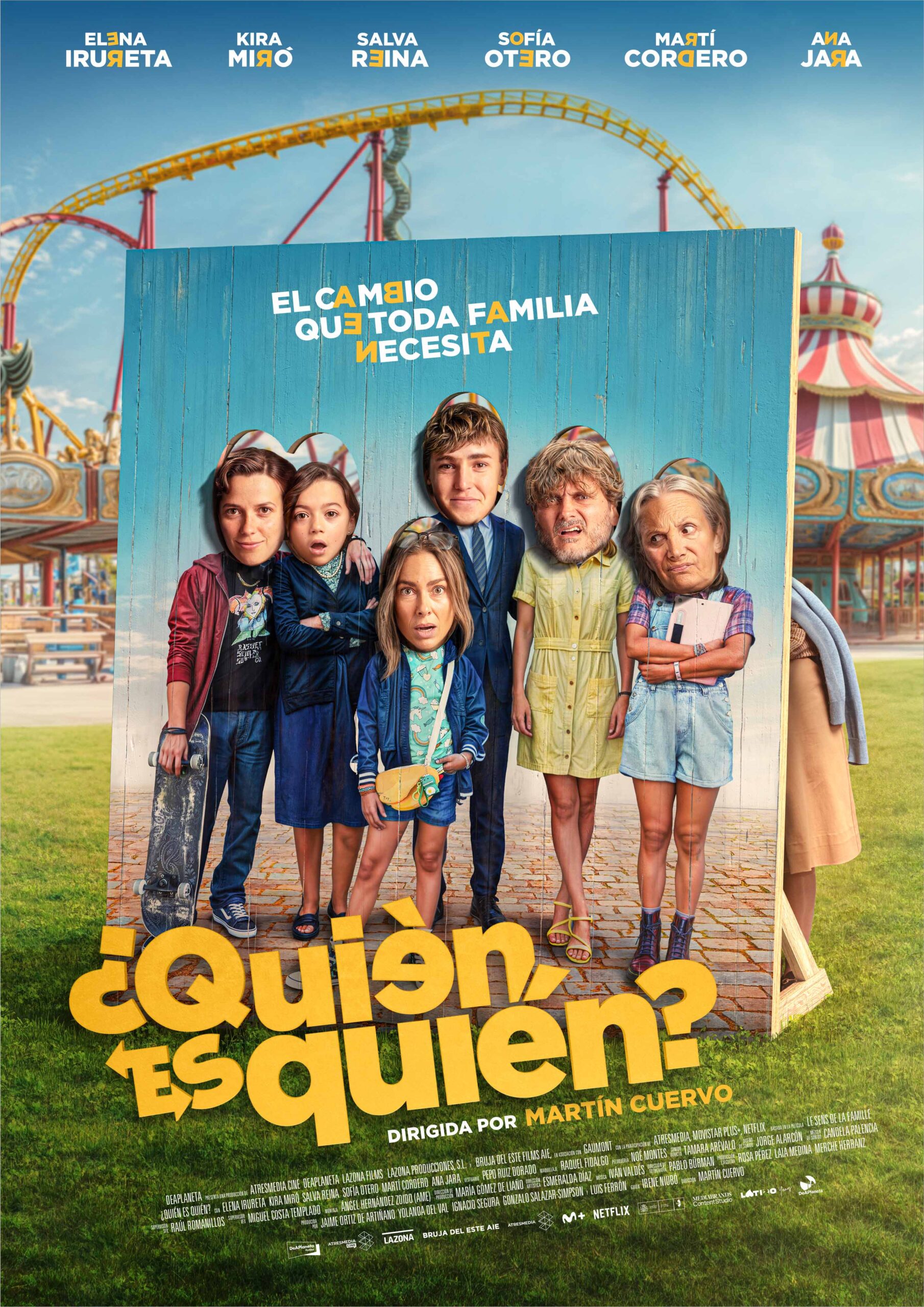 Cartel Oficial Película ¿Quién es quién? | LAZONA Cine